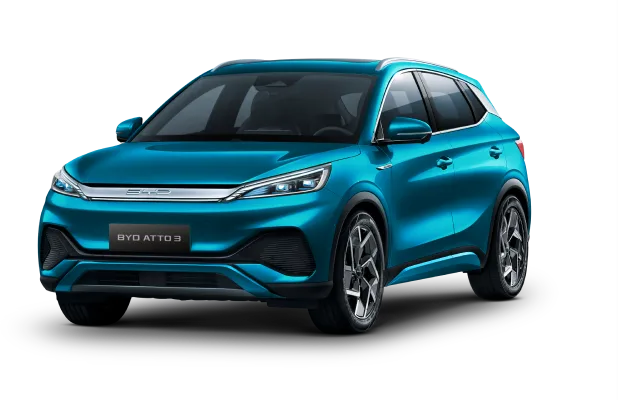 BYD ATTO 3, front three-quarter view