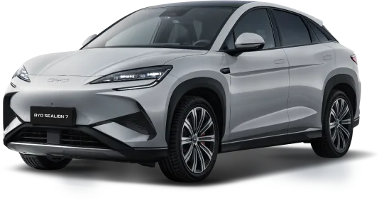 BYD Sealion 7, front three-quarter view